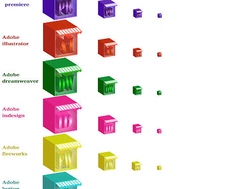 adobe创意图标