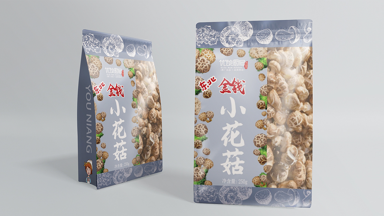 山珍类食品包装设计（图ZMjE4MDYzMjY4） - 包装 - 站酷设计师Daisy静静原创素材 - 站酷ZCOOL