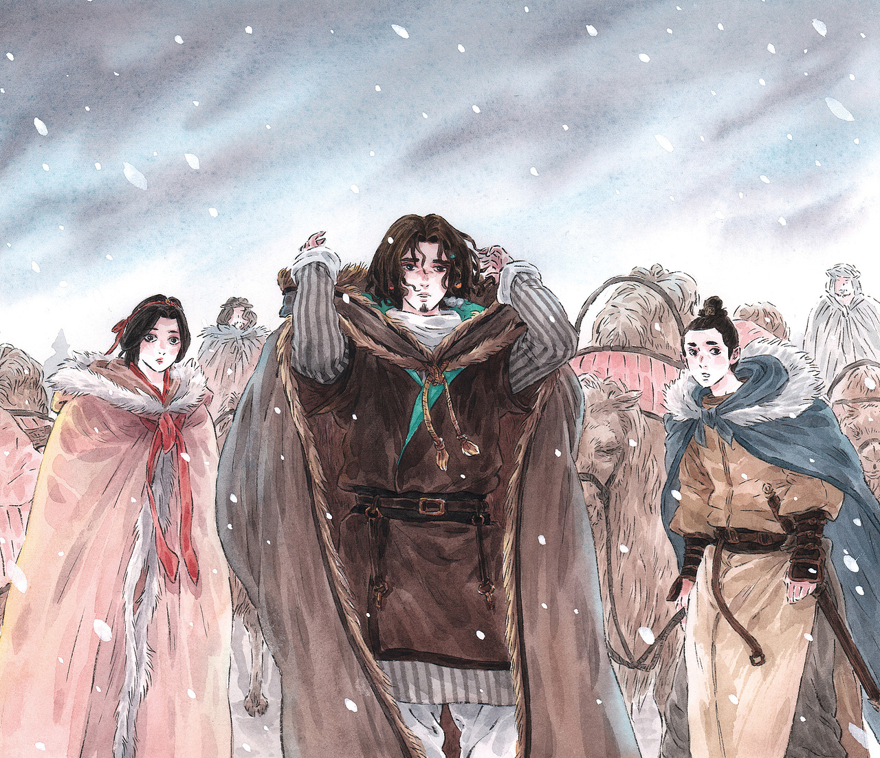 漫画敦煌（图ZMjUyNjIyNjQw） - 中/长篇漫画 - 站酷设计师格子炒饭原创素材 - 站酷ZCOOL