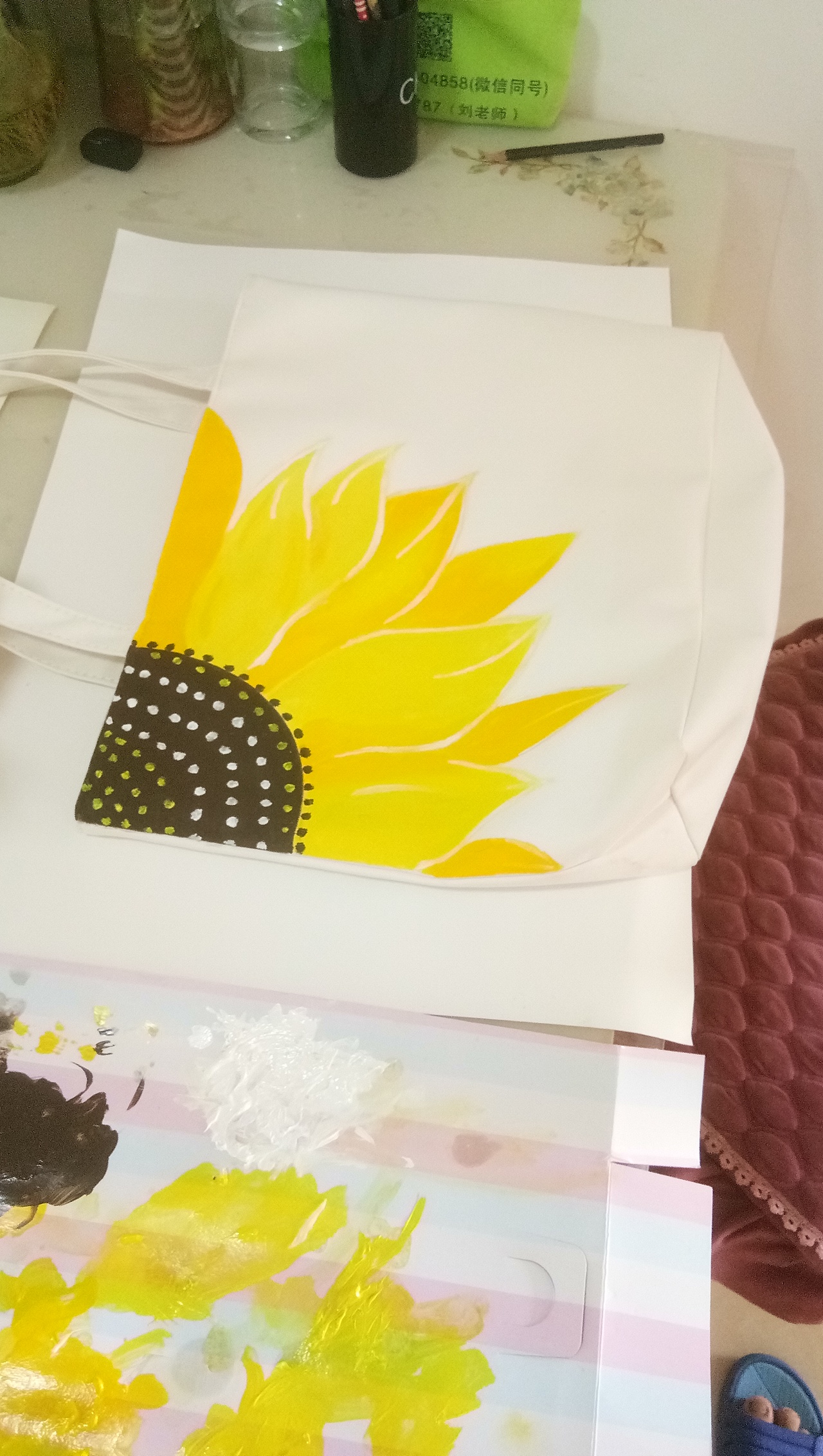 手绘帆布包（图ZMTg1MzExNTQ0） - 绘画 - 站酷设计师你微笑时好美tcl原创素材 - 站酷ZCOOL