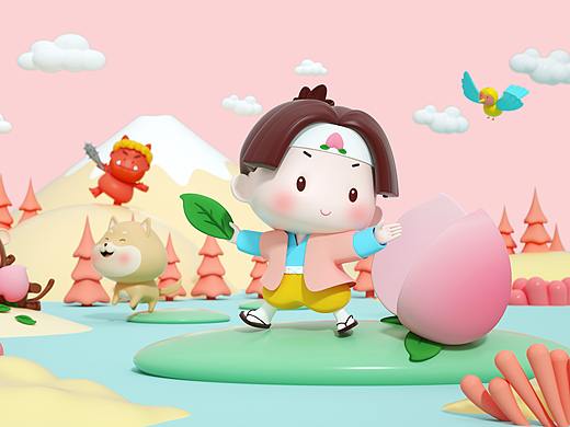 MOMOTARO桃太郎纸尿裤系列包装