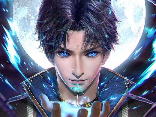 斗罗大陆丨唐三&小舞 海报绘制