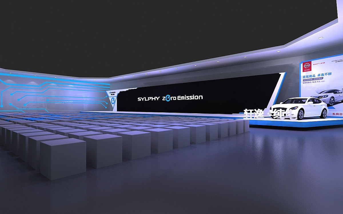 机器人 汽车 发布会 舞台 舞美 峰会 年会晚会3D效果图（图ZMTczODUzODky） - 其他三维 - 站酷设计师3D设计联系我原创素材 - 站酷ZCOOL