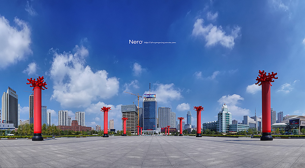 沈阳市政府广场图片
