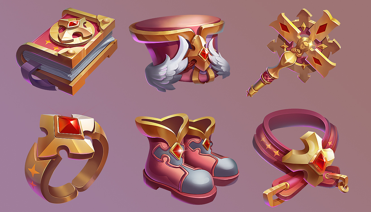 日韩风q版图标（图ZMTYxNDA1OTcy） - 游戏UI - 站酷设计师Gjk丶原创素材 - 站酷ZCOOL