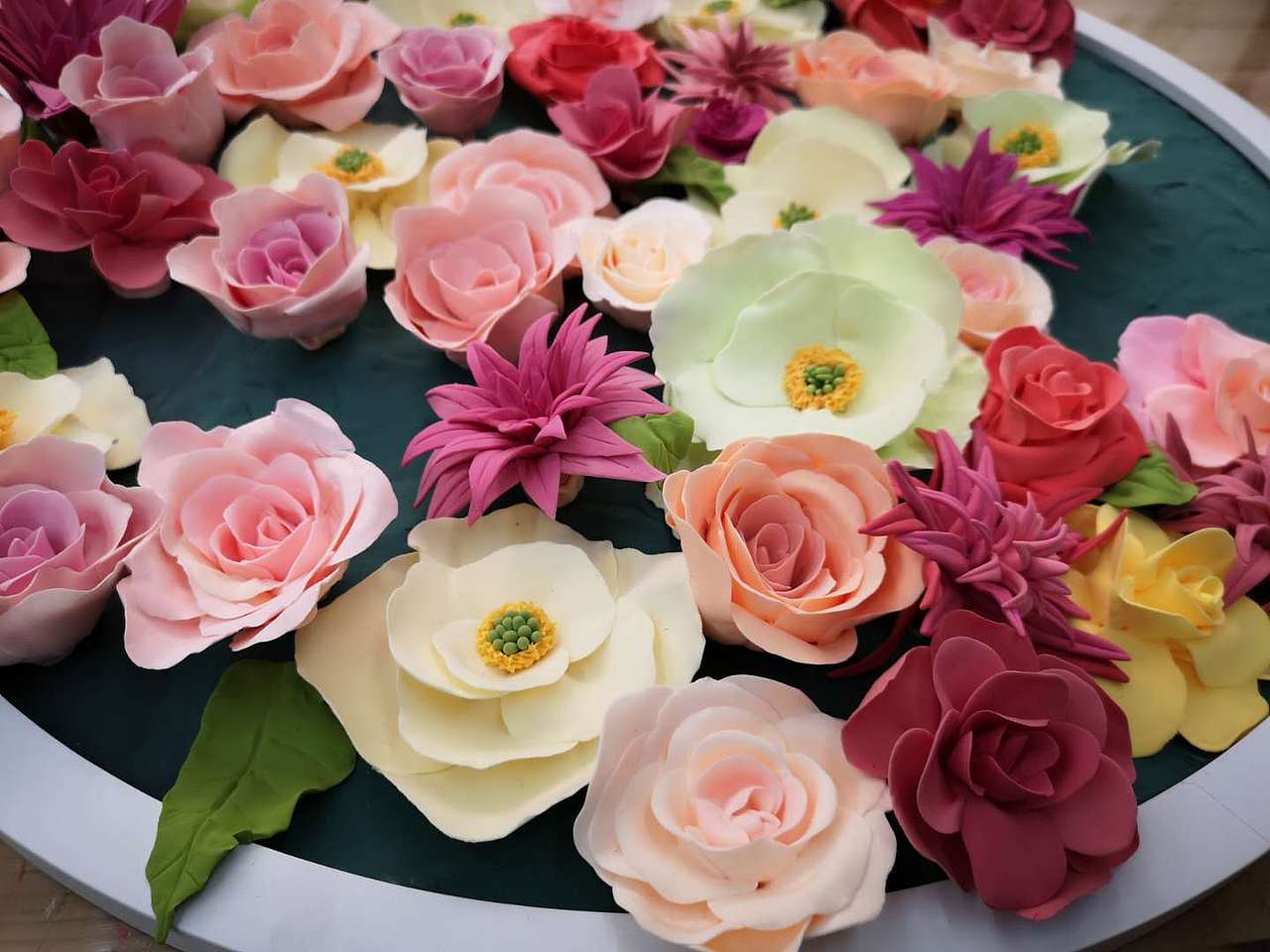 粘土花卉（图ZMTU3NTUyNDAw） - 其他手工艺 - 站酷设计师xsrx007原创素材 - 站酷ZCOOL