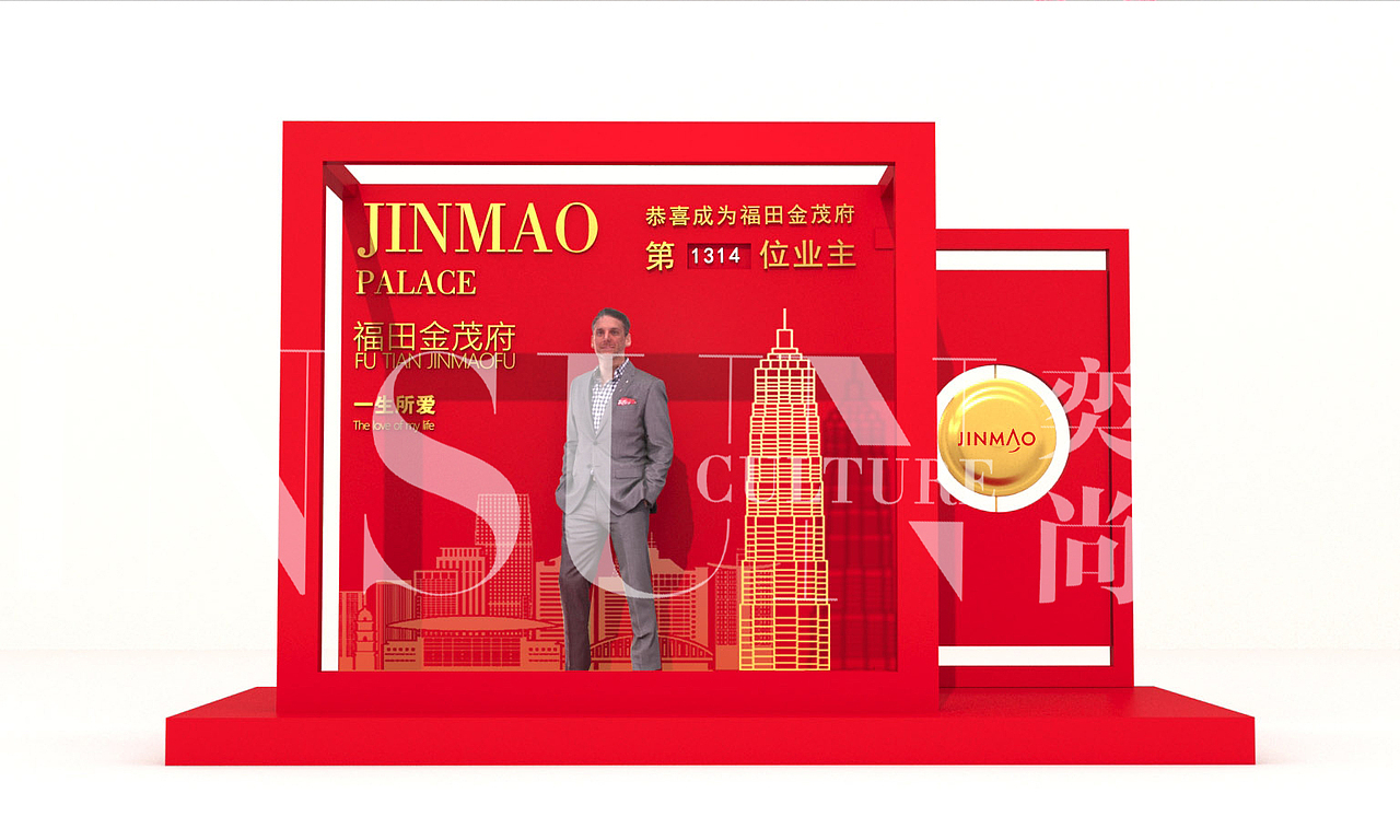 售楼处美陈（图ZMjUyMjc3NTc2） - 场景 - 站酷设计师NIKO鸭原创素材 - 站酷ZCOOL