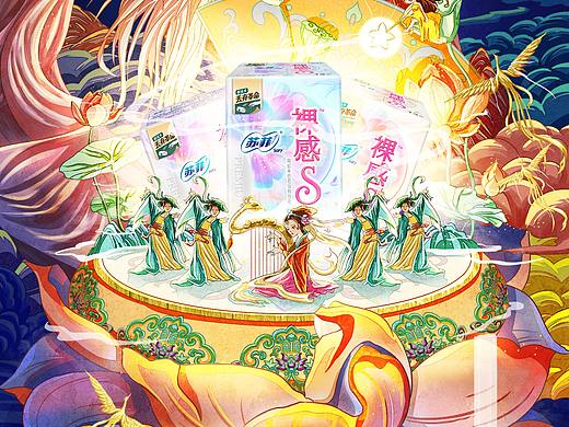 看得见的丝绸触感——轻歌曼舞（个人主页-ZNTkwNTY3OTI=） - 海报 - 站酷设计师丰年FN原创素材 - 站酷ZCOOL