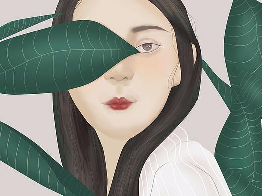 優(yōu)雅女孩（個人主頁-ZMzk5MzI4MjA=） - 創(chuàng)作習(xí)作 - 站酷設(shè)計師一只大茜幾原創(chuàng)素材 - 站酷ZCOOL