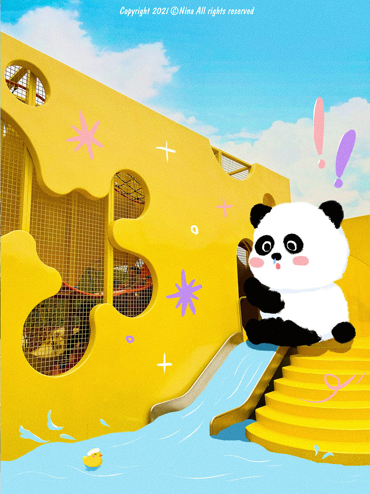 春日涂鸦（图ZMjQ3OTc4Mzg4） - 创作习作 - 站酷设计师Joynii原创素材 - 站酷ZCOOL