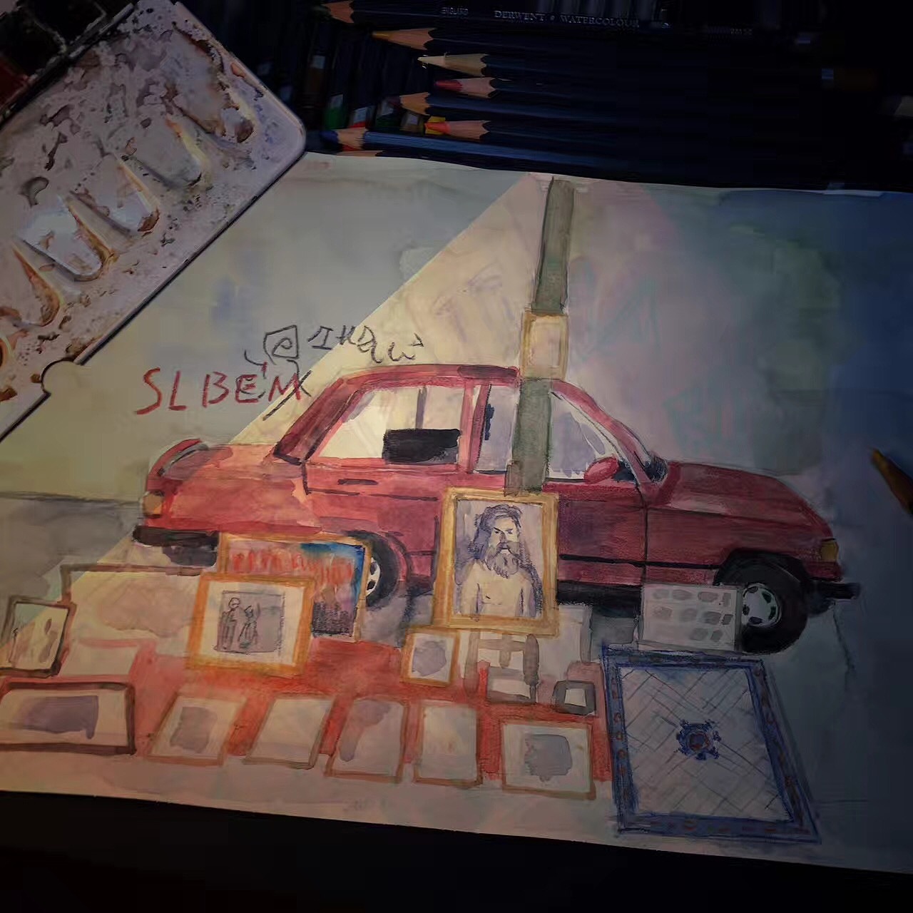 小狗涂鸦（图ZMTA4MDgxNDEy） - 新锐潮流插画 - 站酷设计师双喜喜原创素材 - 站酷ZCOOL