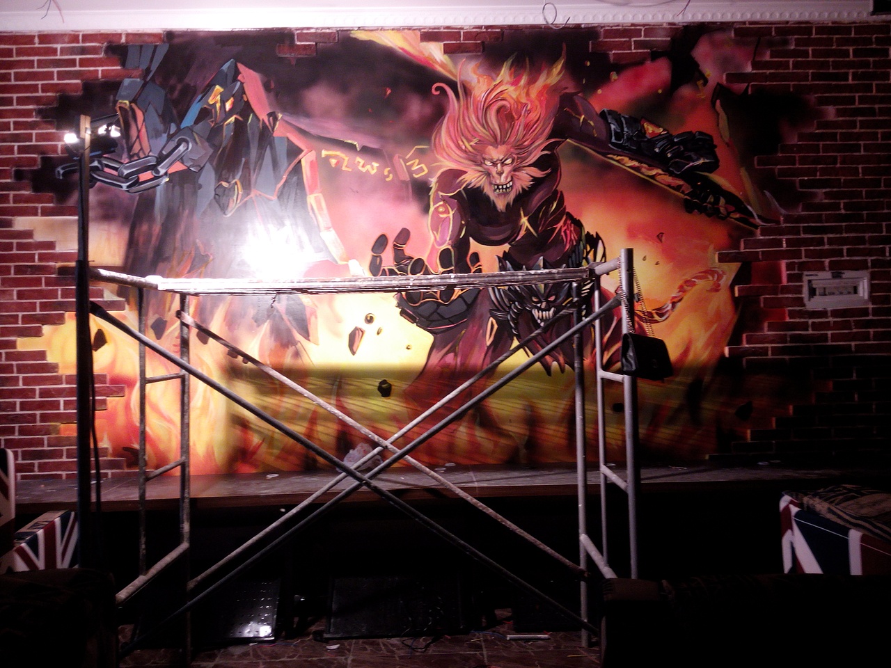 據(jù)點壁畫（圖ZODQwODk5MjA=） - 新銳潮流插畫 - 站酷設(shè)計師淋一場雨會醉原創(chuàng)素材 - 站酷ZCOOL