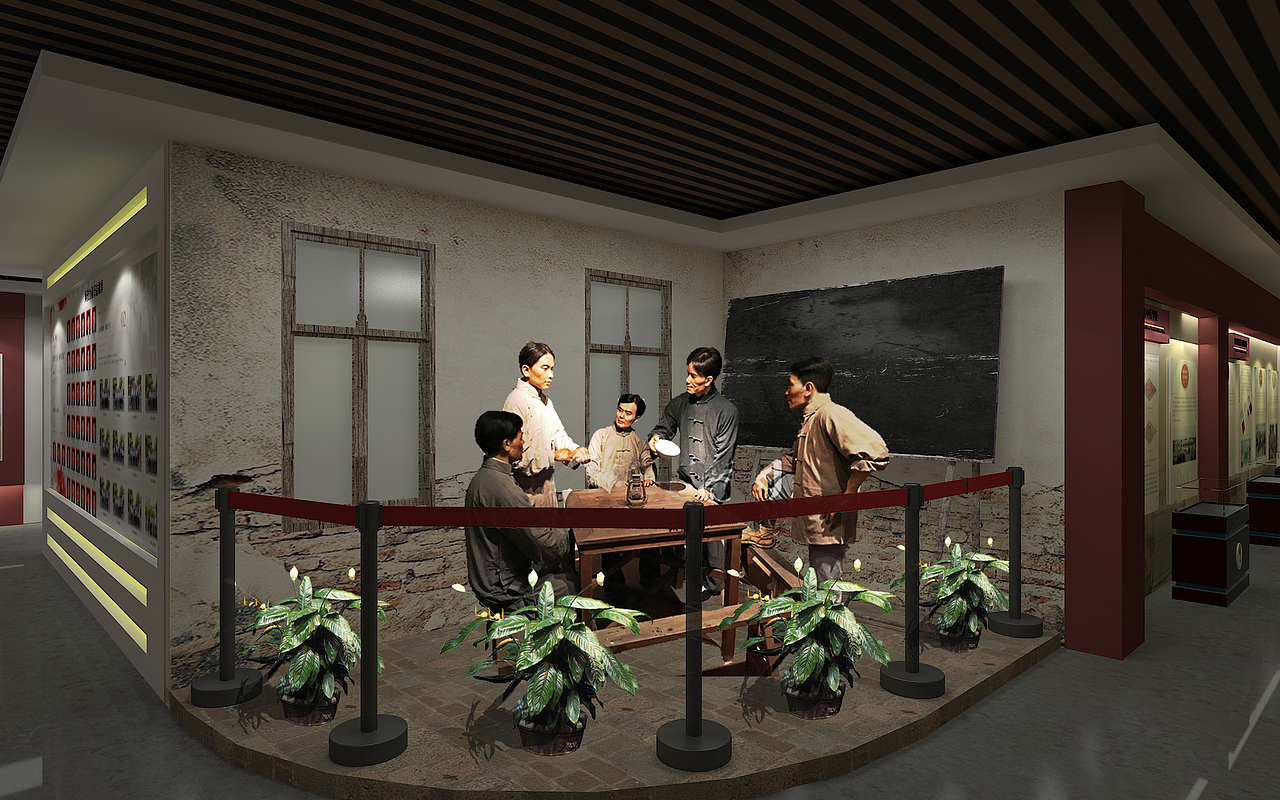 校史馆（图ZMjQzNDg1MjY4） - 展陈设计 - 站酷设计师云景工程设计原创素材 - 站酷ZCOOL