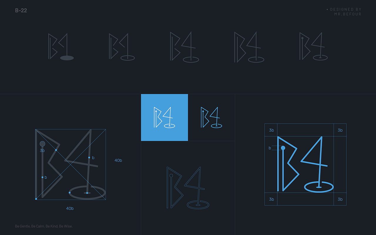 LOGO设计-By&For B4-01