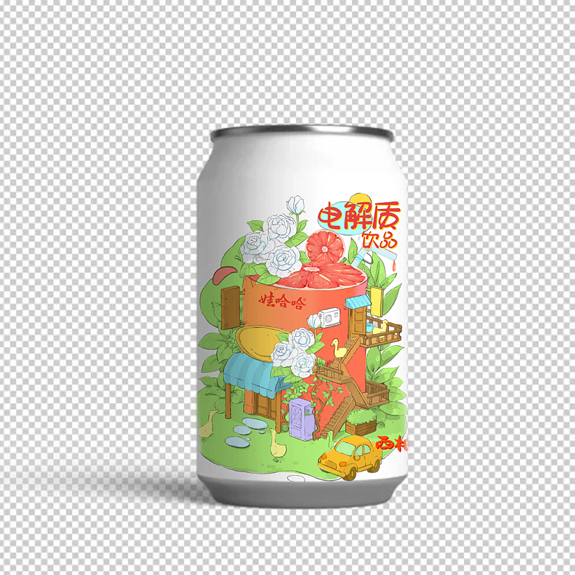 饮品汽水包装（图ZMzQ4NzE4NTEy） - 包装 - 站酷设计师牛奶牛奶牛原创素材 - 站酷ZCOOL