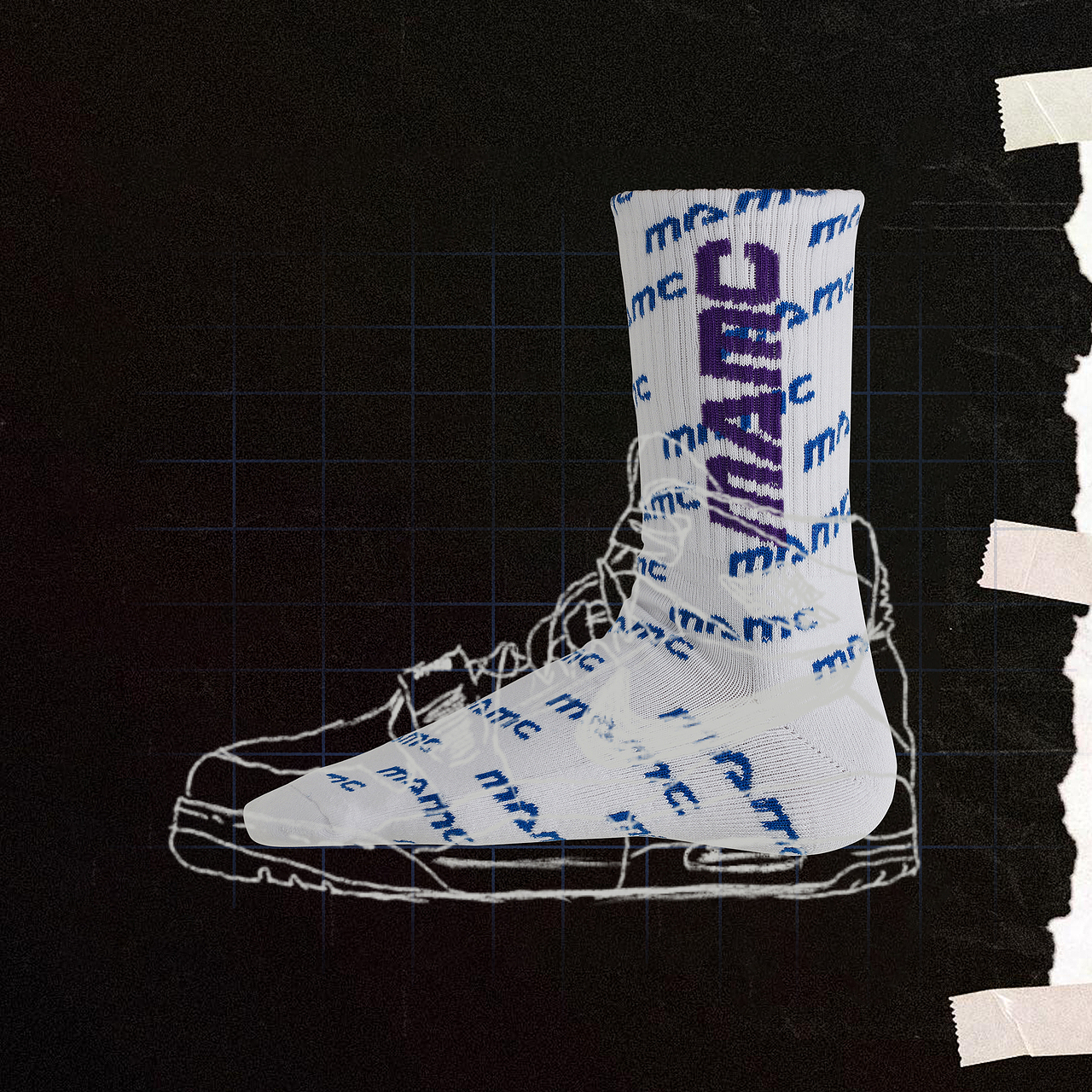 #國潮 襪子（圖ZMTcyNjAxMDE2） - 品牌 - 站酷設(shè)計(jì)師YooHwa_z原創(chuàng)素材 - 站酷ZCOOL