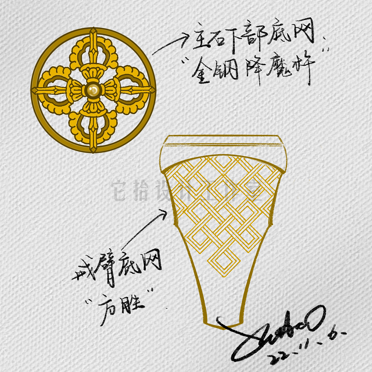 藏传天珠男戒（图ZMzIyNDE3OTA0） - 首饰设计 - 站酷设计师許TAO原创素材 - 站酷ZCOOL