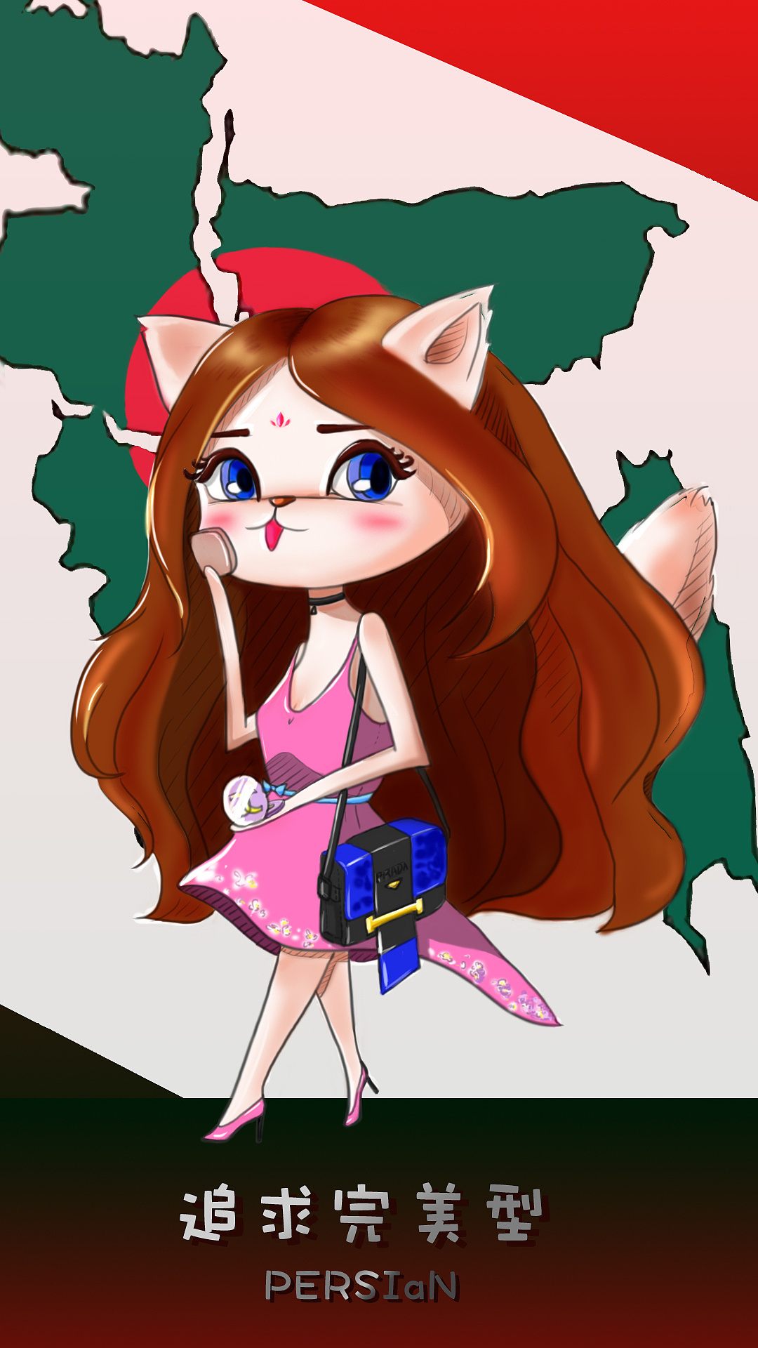 原创作品:猫女郎