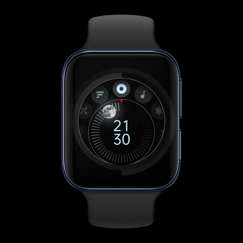 OPPO Watch | 日月星盘（图ZMjA3MjUwMDYw） - 主题/皮肤 - 站酷设计师Dyson_J原创素材 - 站酷ZCOOL