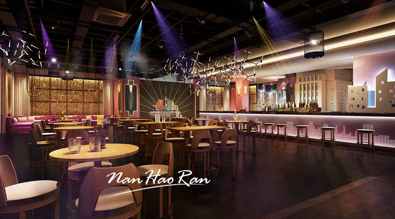夜店（上海）（图ZMjc3Njg5NTI4） - 商业空间设计 - 站酷设计师唱着圣歌牵着狗原创素材 - 站酷ZCOOL