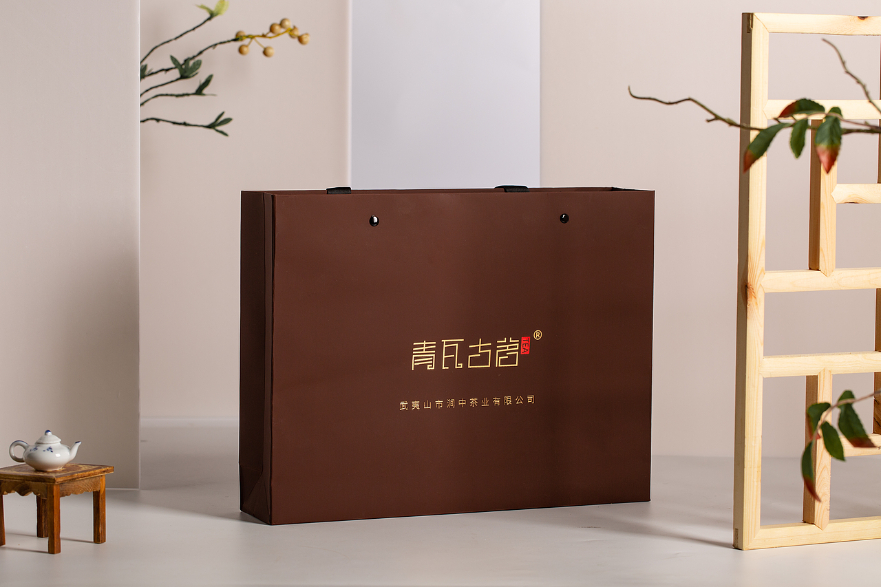 （青瓦古茗）logo加两个配套茶礼盒设计（图ZMjI3OTI5MDI4） - 包装 - 站酷设计师品初原创素材 - 站酷ZCOOL