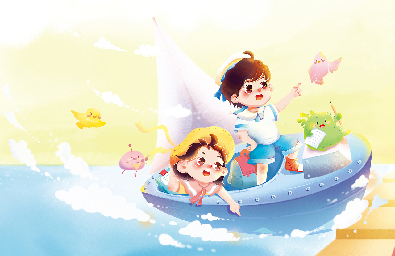gogogo（图ZMjIyNjcxNDIw） - 商业插画 - 站酷设计师灶台上的小玄子原创素材 - 站酷ZCOOL