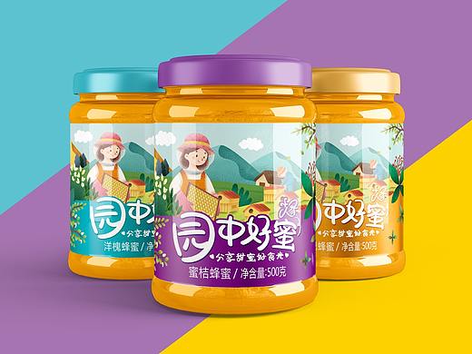善行研创—园中好蜜品牌策划蜂蜜包装设计