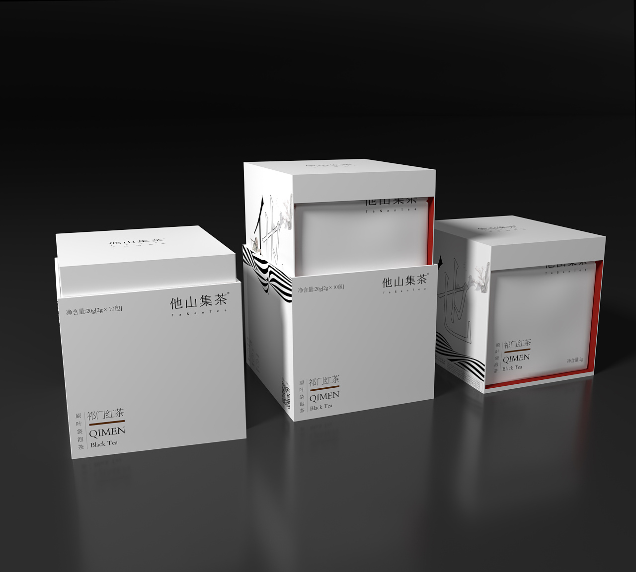 设计包装可谓寸土寸金,内盒也是展示空间!