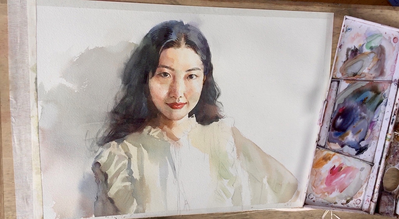 水笔肖像画（图ZMTU4MTU5NTI0） - 绘画 - 站酷设计师506488783原创素材 - 站酷ZCOOL