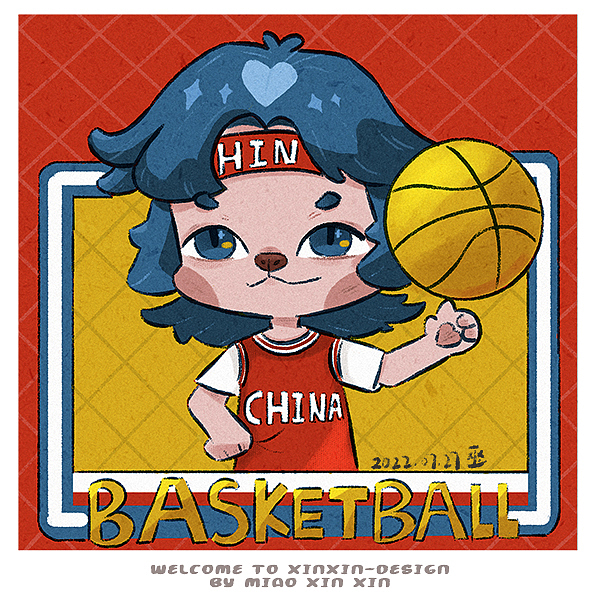 爱打篮球的小花豹（图ZMzEwMTQ2MjQ0） - 创作习作 - 站酷设计师喵xinxin原创素材 - 站酷ZCOOL