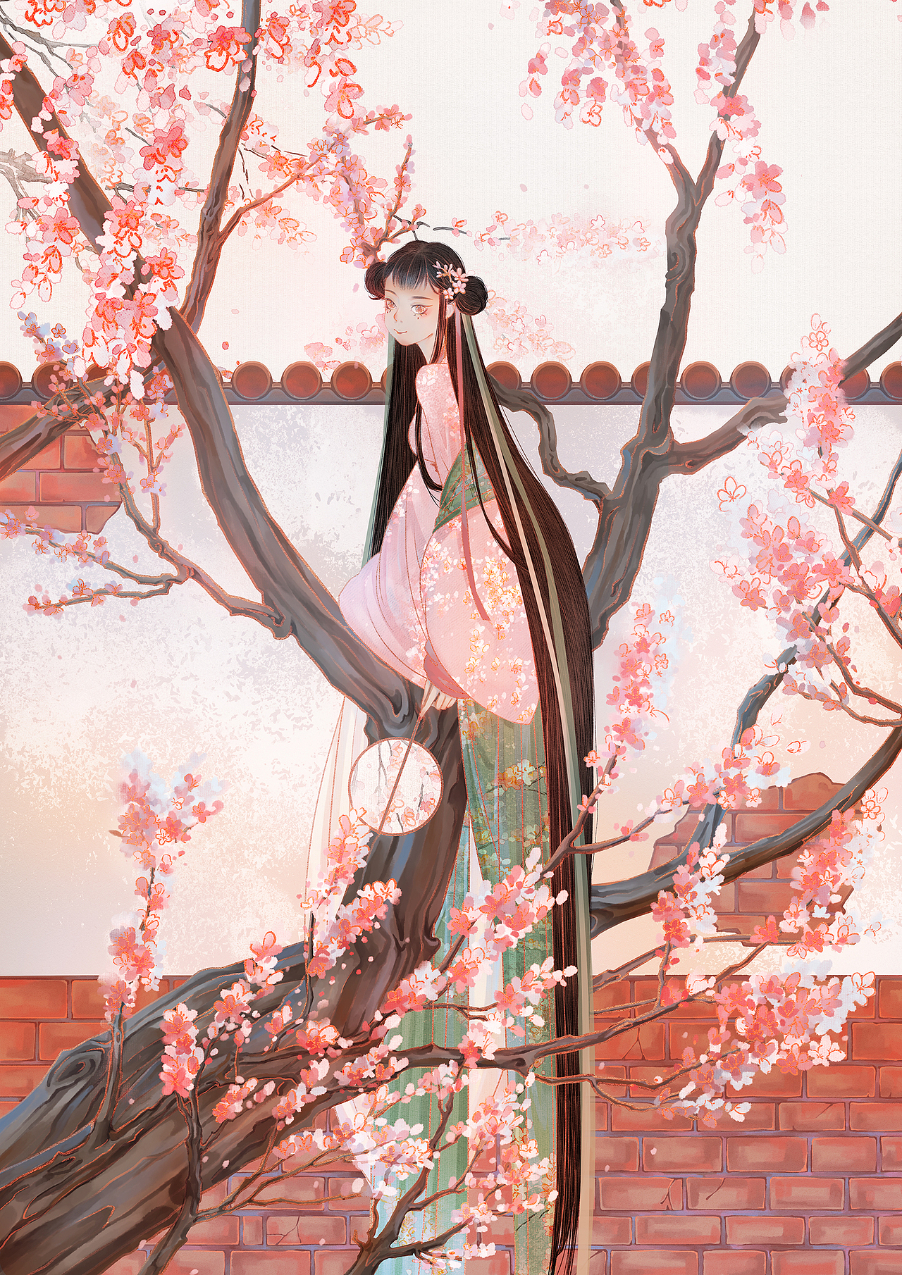 花花系列人物绘制（图ZMjA1ODc1MjQw） - 创作习作 - 站酷设计师猫小叶原创素材 - 站酷ZCOOL