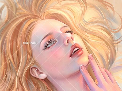 iPad 厚涂人像插画16