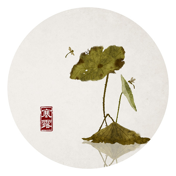 水墨中国风——竹间系列·国画禅意二十四节气（图ZNzY5NzUwNDA=） - 创作习作 - 站酷设计师石家小鬼原创素材 - 站酷ZCOOL