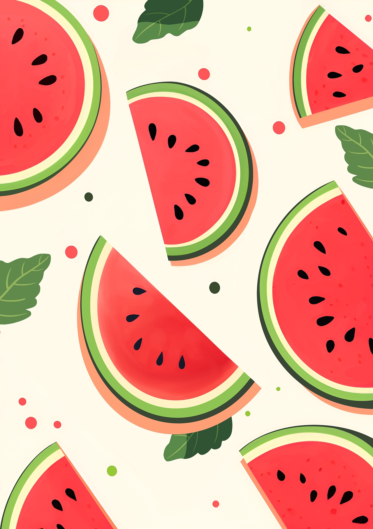 夏天——西瓜（图ZMzcwOTM0OTM2） - 创作习作 - 站酷设计师紫苏桃子淼原创素材 - 站酷ZCOOL