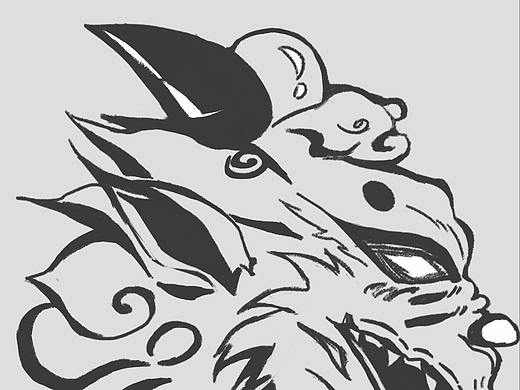 山海经人物草图