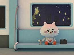 缺愛熊場景設計