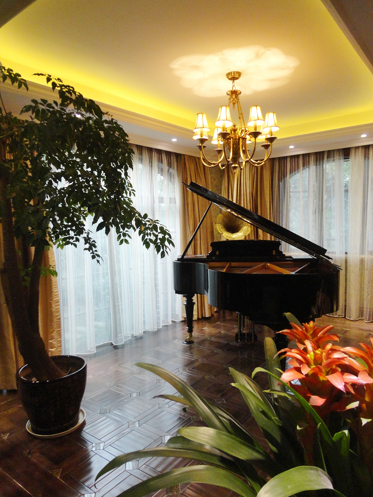 诺克照明赣州半山墅灯光实景案例