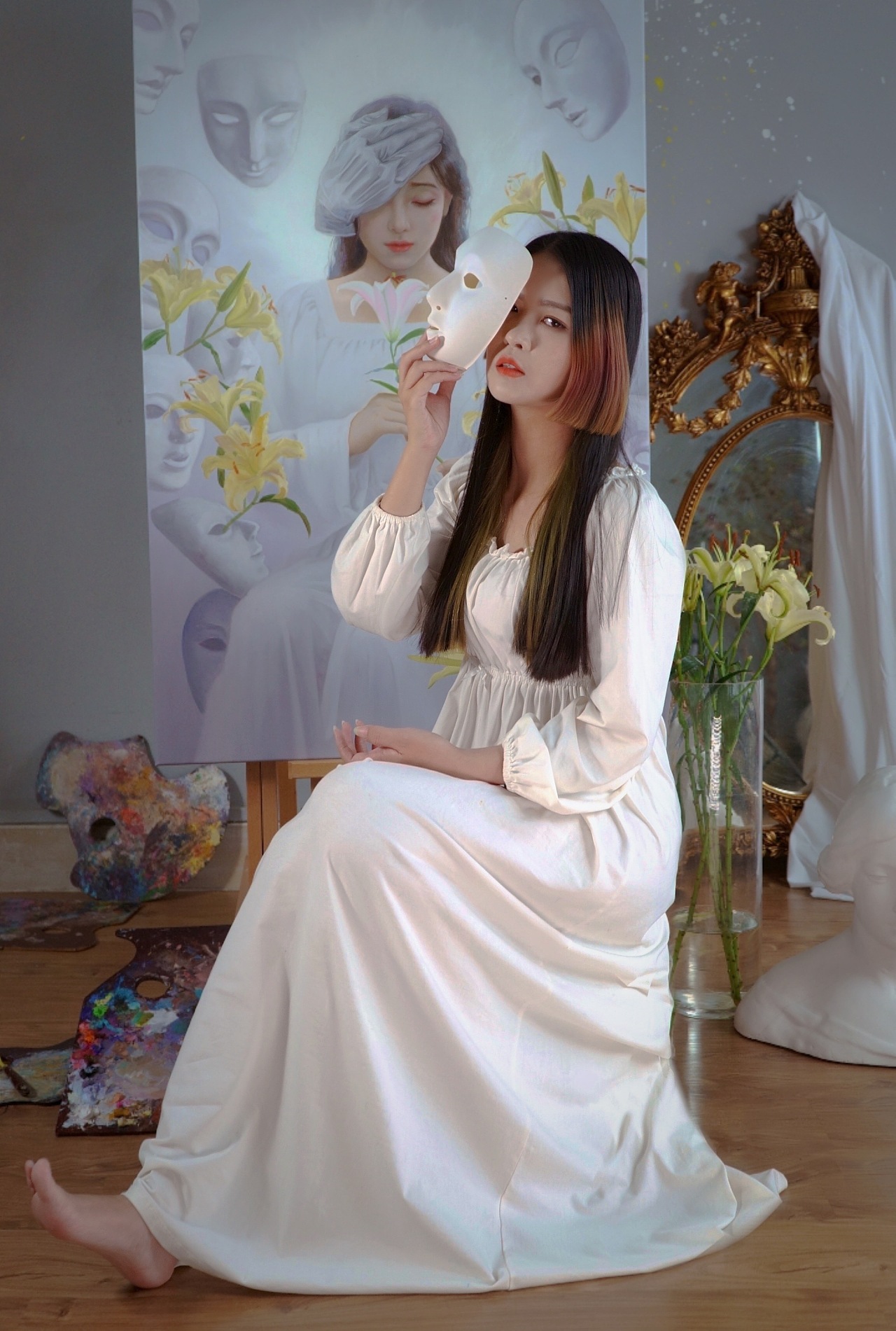 何水晶作品《浮生》