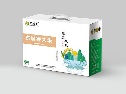 東城香大米（個人主頁-ZNTUwMTg0OTY=） - 包裝 - 站酷設計師王龍廣原創(chuàng)素材 - 站酷ZCOOL