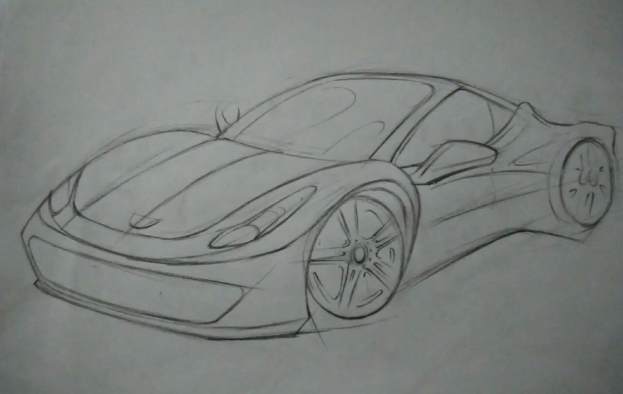 草图——汽车设计