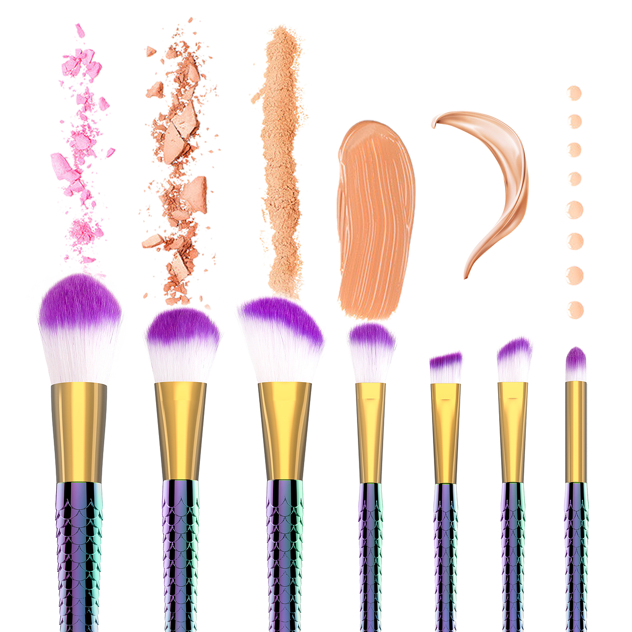 化妆刷 亚马逊产品摄影 PS精修图 3D三维建模渲染 电商美工 天猫 京东 聚光影像（图ZNzg2MTAxMDA=） - 运营设计 - 站酷设计师yehailin1212原创素材 - 站酷ZCOOL