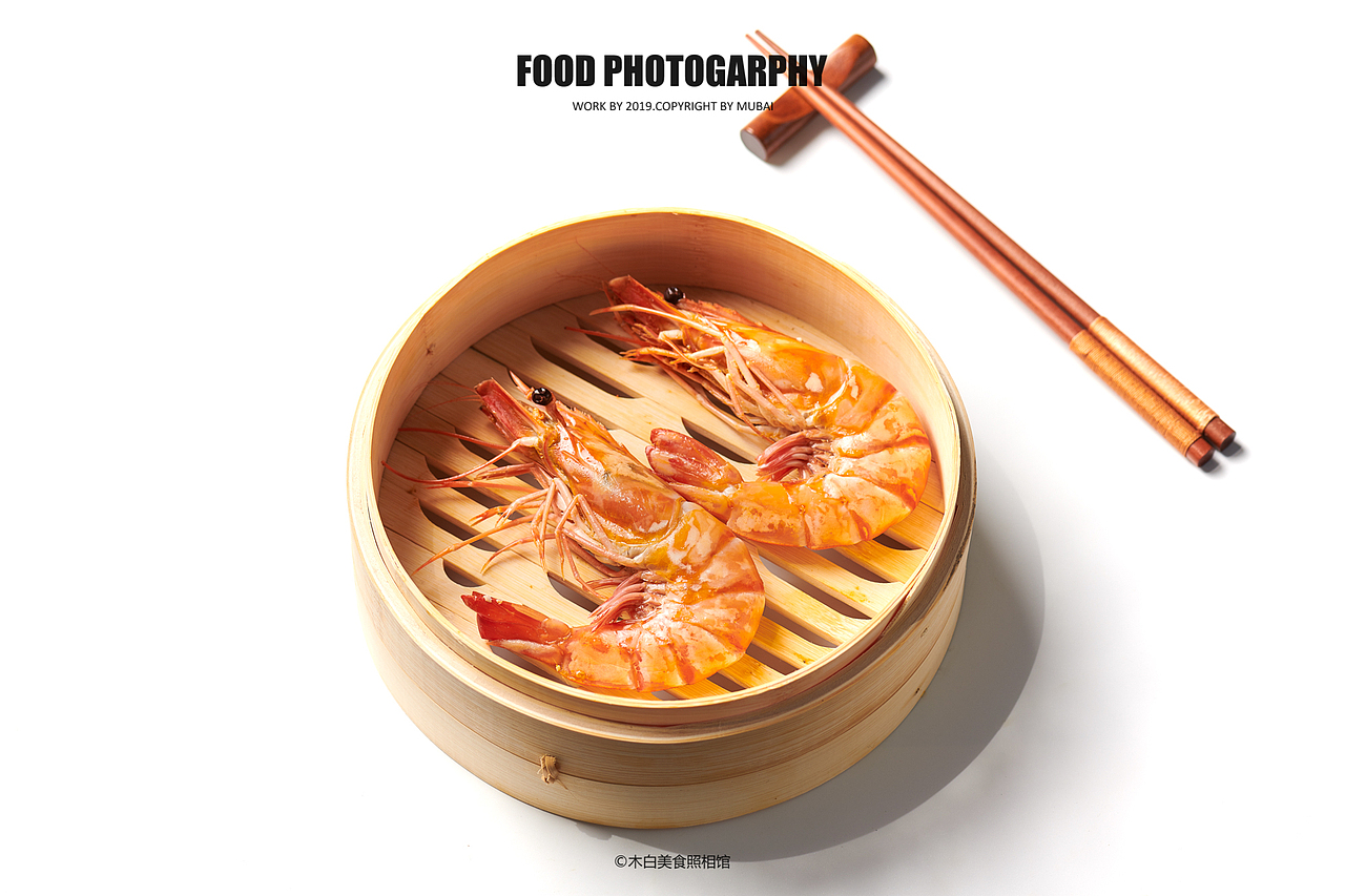 黄油蟹九节虾拍摄(黄油蟹,九节虾,极简,美食摄影)