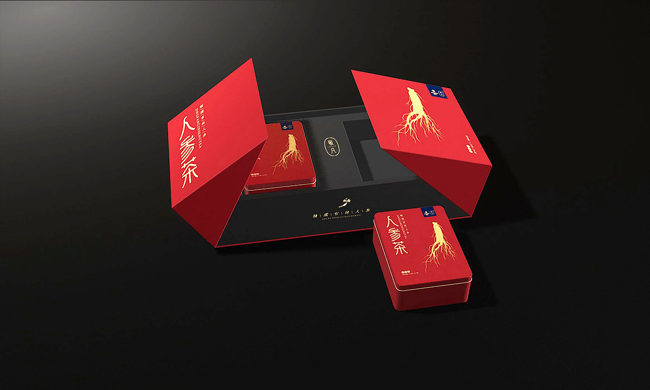 敬凡人参茶品牌包装研发设计(图ZMTI0NDY3ODQ4) - 包装 - 站酷设计师無出其右品牌設計原创素材 - 站酷ZCOOL