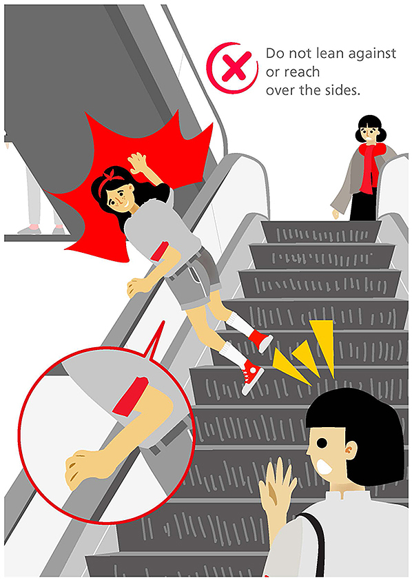 迅达电梯AI插画