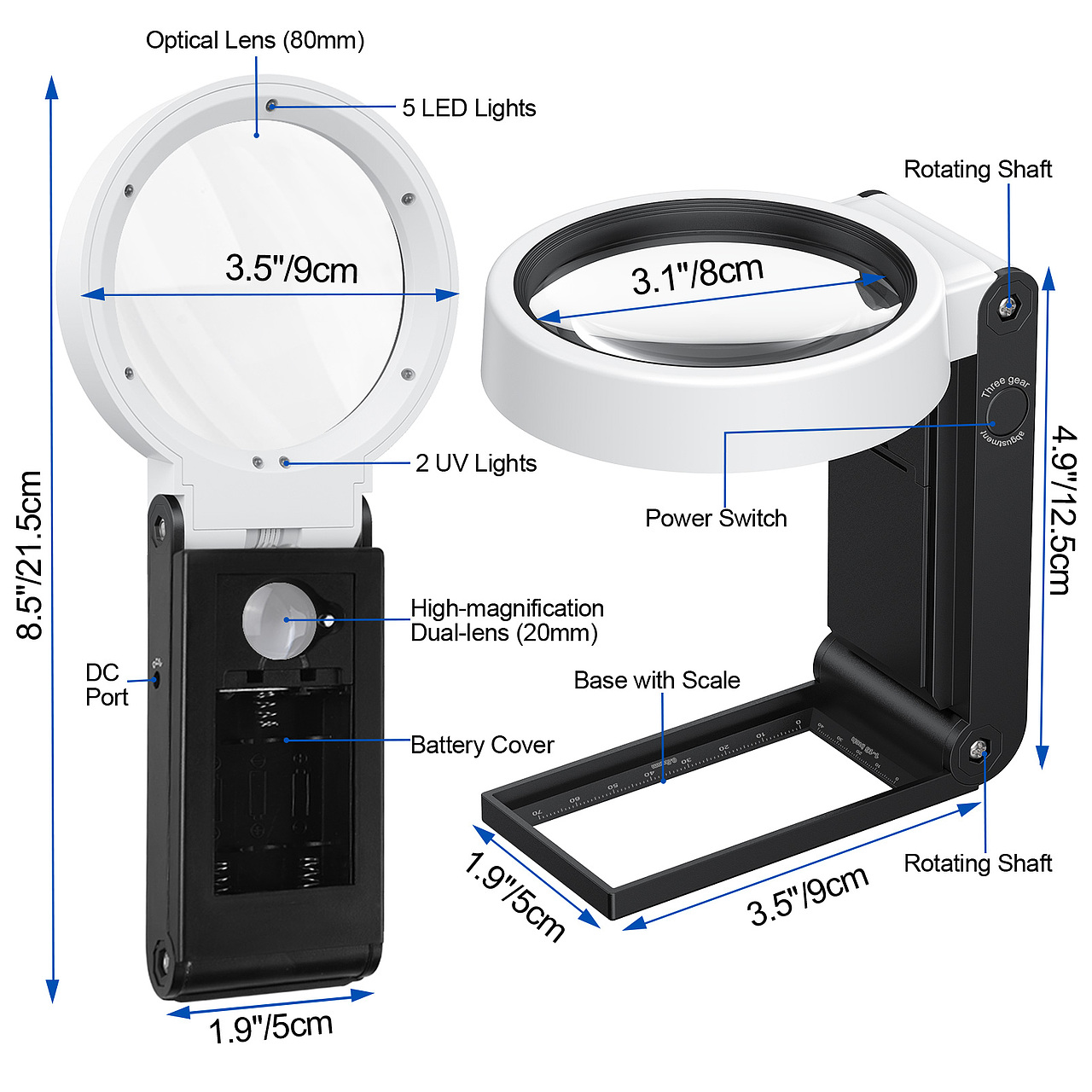 折叠台式8倍25倍放大镜（图ZMjc0Mjg1MDg0） - 其他平面 - 站酷设计师橘胖砸原创素材 - 站酷ZCOOL