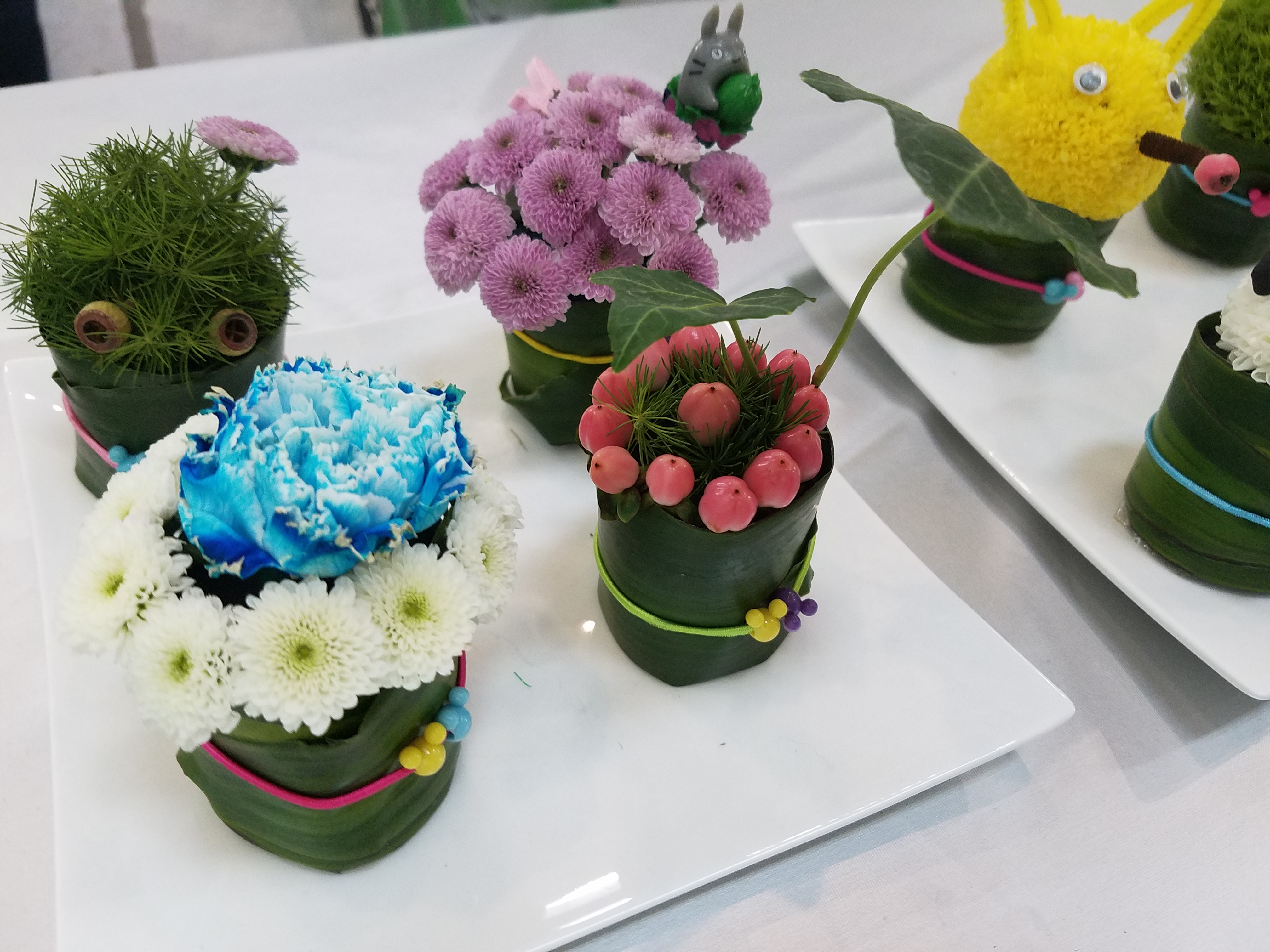 蜜约美术花艺工作室-少儿花艺作品