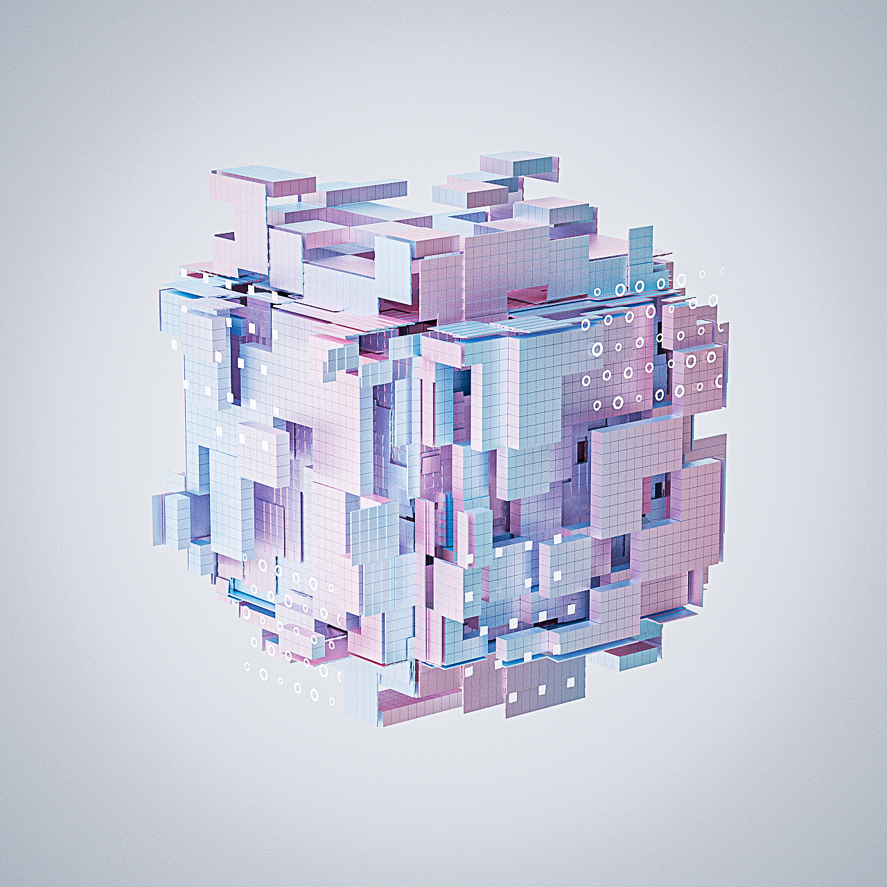 Cube Concept Design方形概念与科技幻影