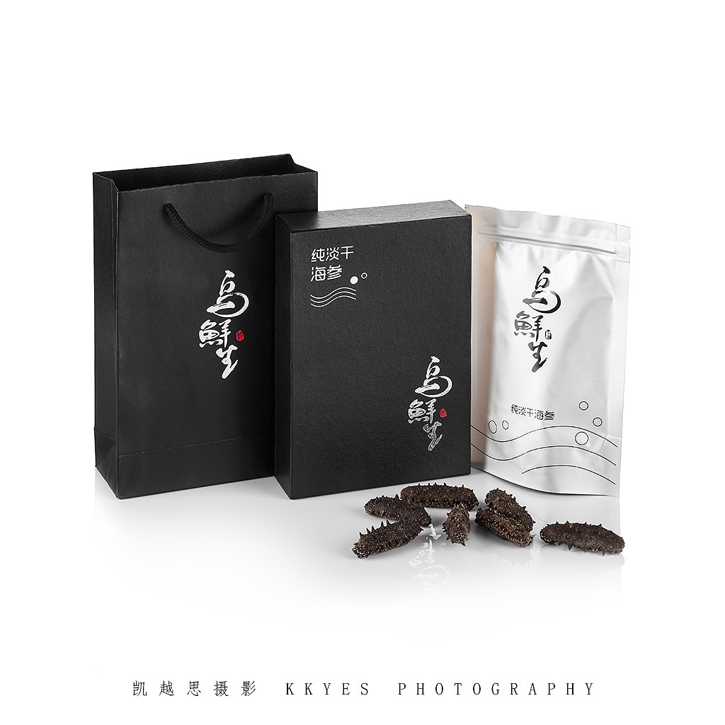 海参 海鲜 静物拍摄 产品摄影