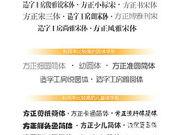 字体