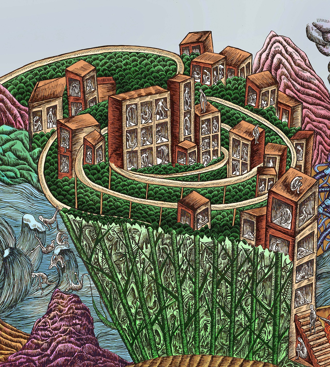 鱼凫巫觋纪（图ZMTIwMDE0MjIw） - 艺术插画 - 站酷设计师丁小厌原创素材 - 站酷ZCOOL